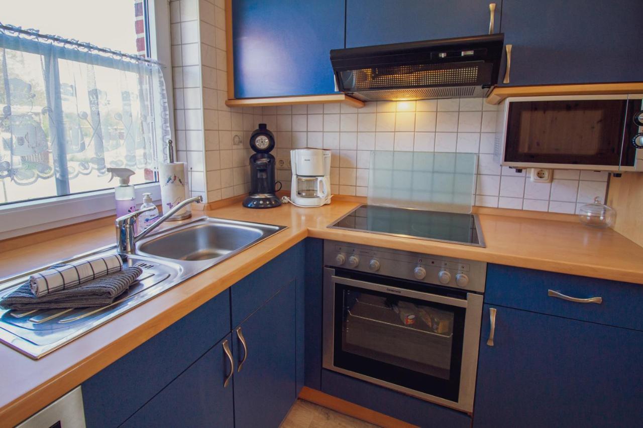 Haus Leuchtturm - Ebbe Apartment Krummhoern Luaran gambar